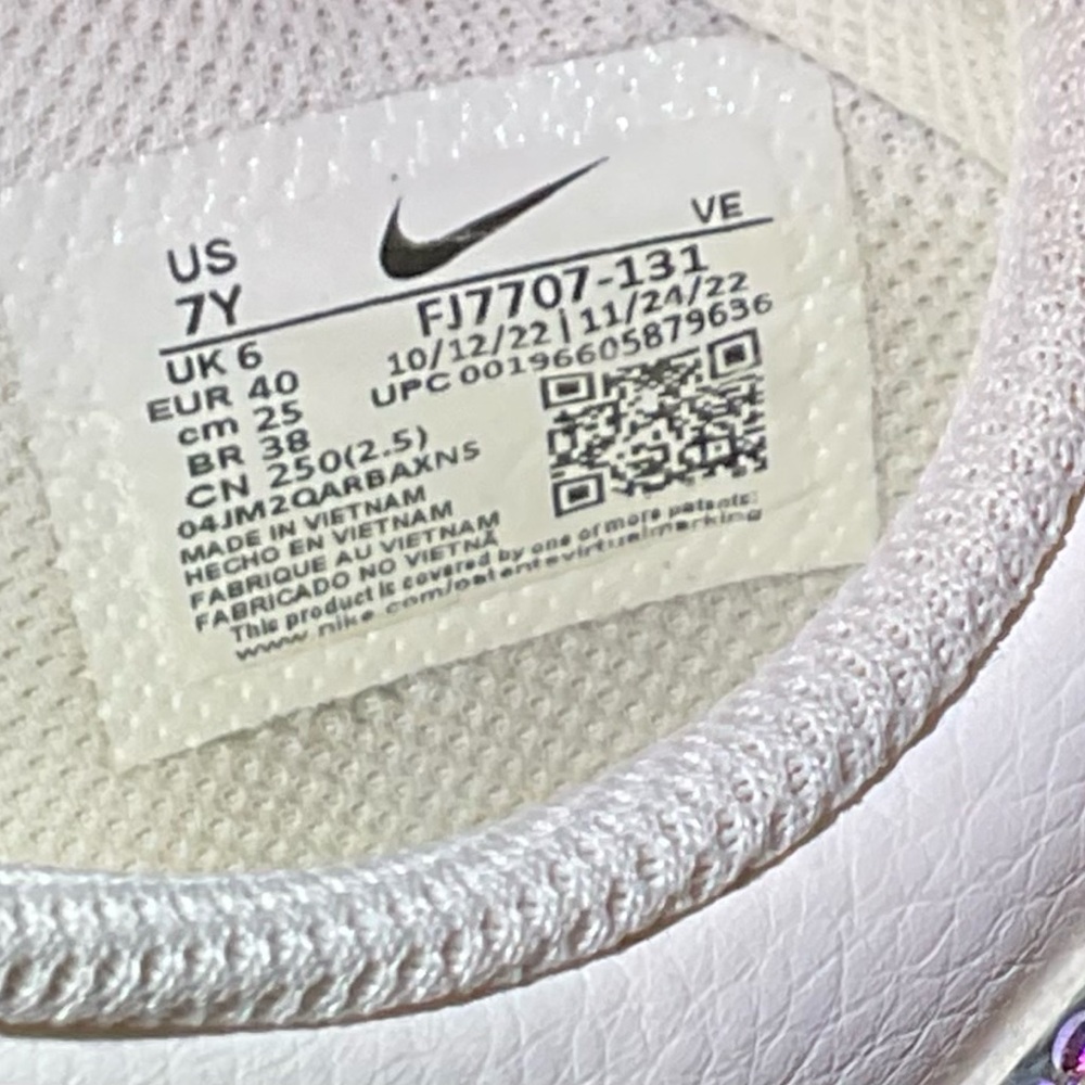 CUSTOM NIKE Low Dunk Pastel Paisley Sneakers, Rhinestones size Y7 woman’s 8 8.5 - Picture 7 of 15